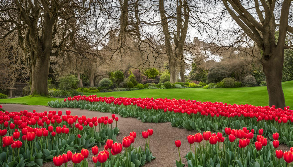 Découvrez les tulipes rouges