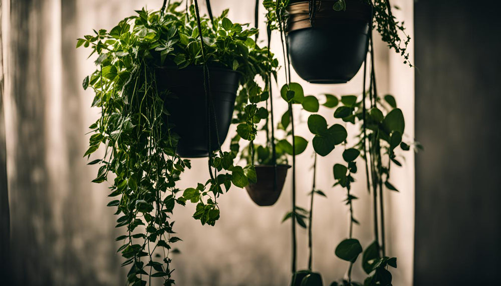 Les différents styles de plantes suspendues
