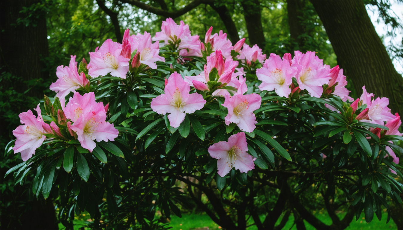 Le rhododendron : la plante qui russit  tous les coups, mme sans av   Bakker.com