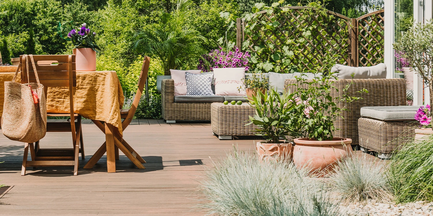 Transformez votre petit espace en véritable coin de printemps.