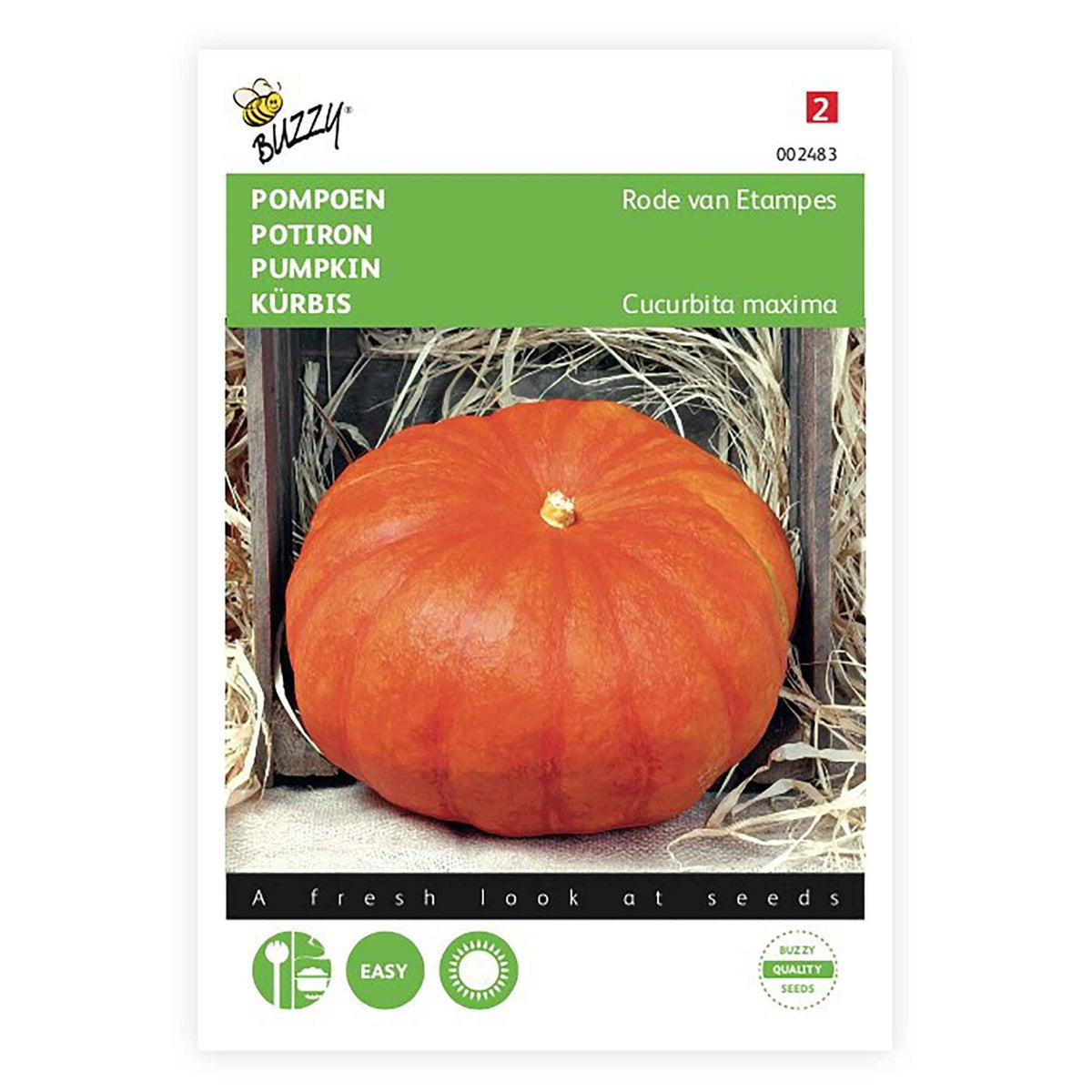 Vente Potiron Rouge Vif d'Etampes