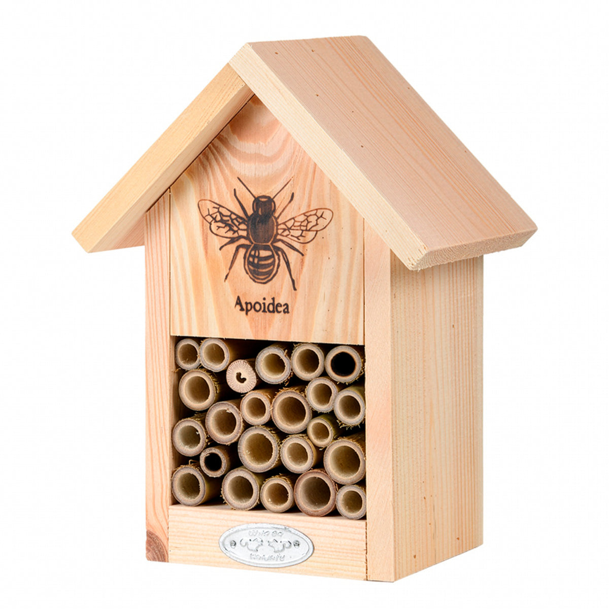 Abri pour abeilles en bois naturel