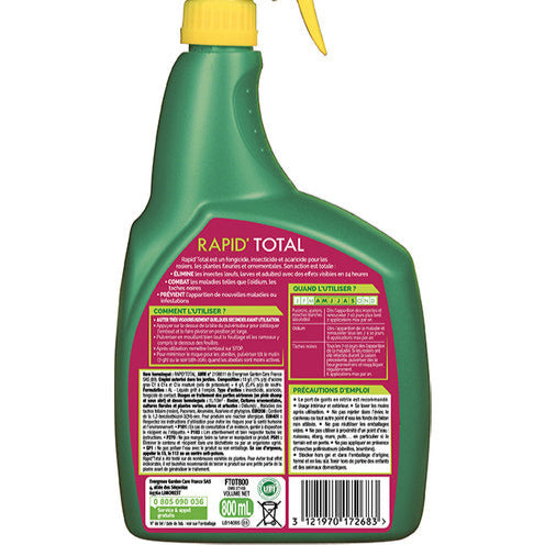 RAPID'TOTAL traitement insectes et maladies FERTILIGENE - - Bakker