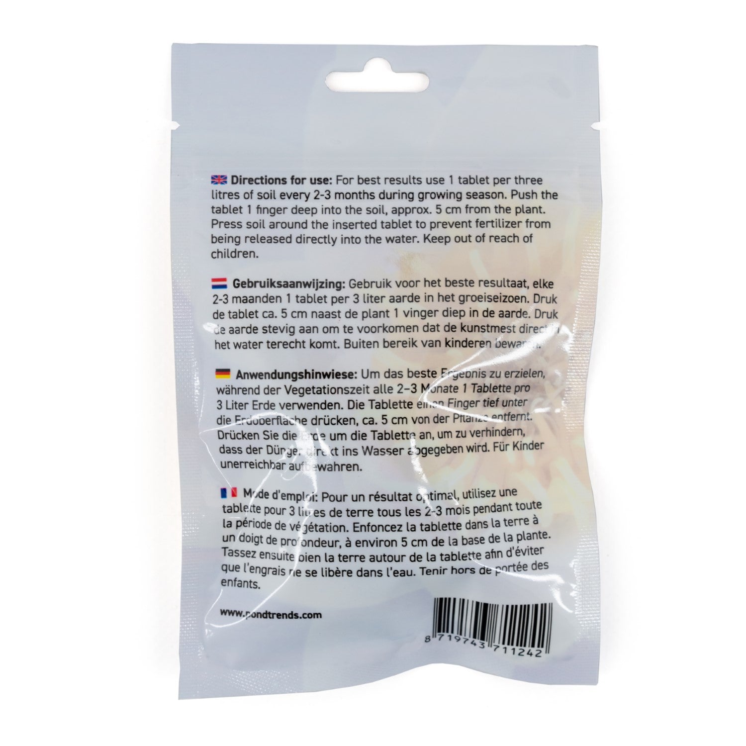 Nutriments pour plantes aquatiques -  - Bakker