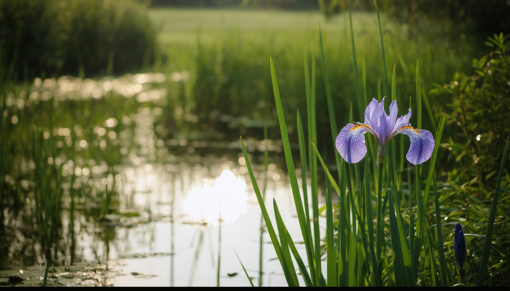L'iris des marais : l'allié tendance pour un point d'eau qui fait son effet.