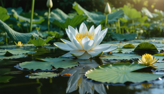 Le secret d'un nénuphar magnifique, sans avoir un grand étang