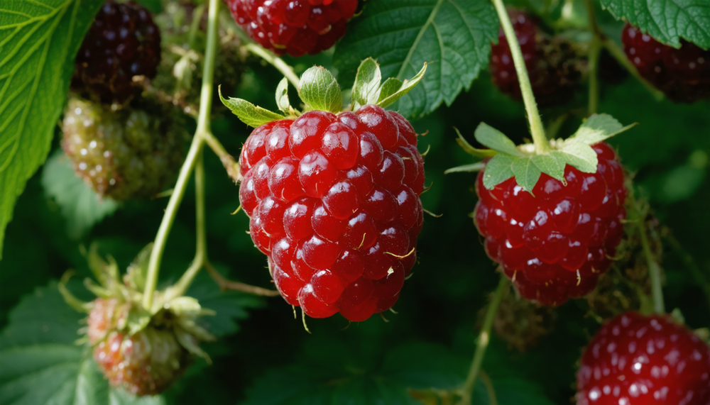 Transformez votre jardin en un coin gourmand avec le framboisier, sans effort.