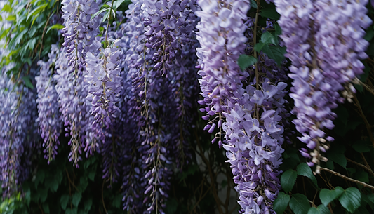 Une glycine grimpante et fleurie en un rien de temps