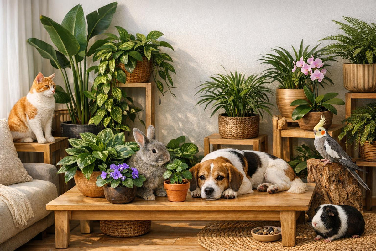 Beauté et sécurité : top 10 des plus belles plantes sans danger pour vos animaux