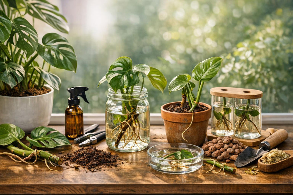 Bouturer un monstera et gérer ses racines aériennes : le guide pratique