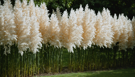 Créez une ambiance bohème-chic avec l'herbe de la pampa, sans effort.
