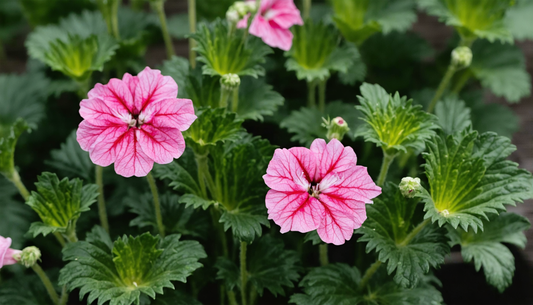 Créez une cascade de fleurs sur votre terrasse avec le géranium.