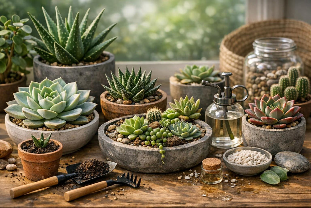 Entretien des plantes grasses : le guide ultime pour ne plus jamais les noyer