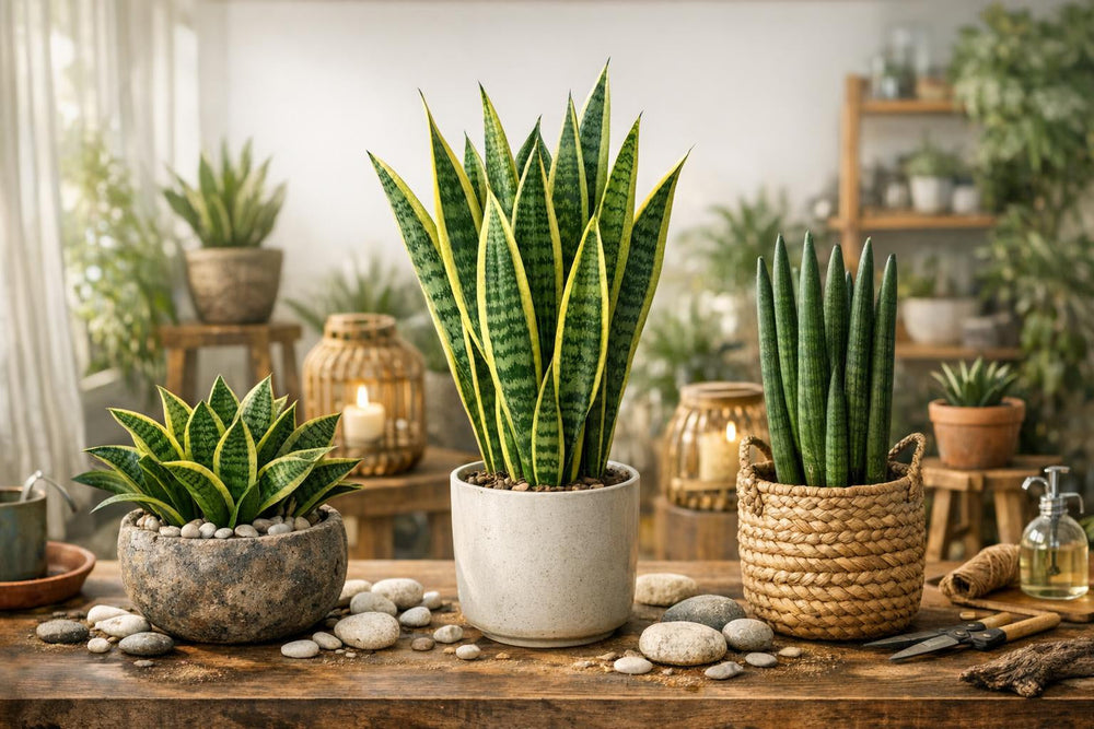 Entretien du Sansevieria (Langue de Belle-mère) : la plante increvable par excellence