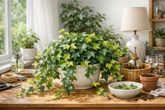 Entretien du lierre en intérieur : comment le garder vert et touffu toute l'année ?