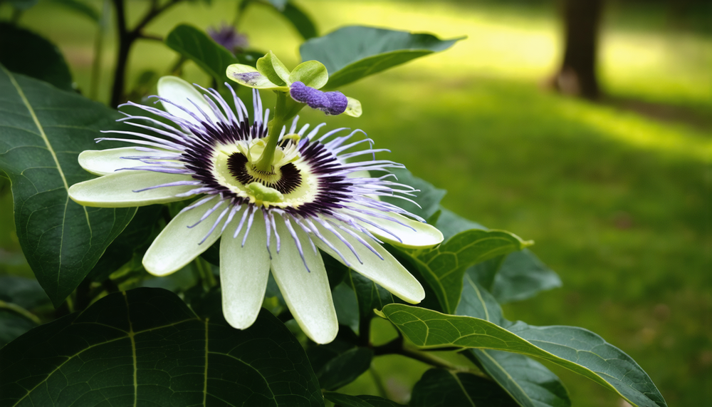 La passiflore : le secret d'un mur fleuri et sans effort.