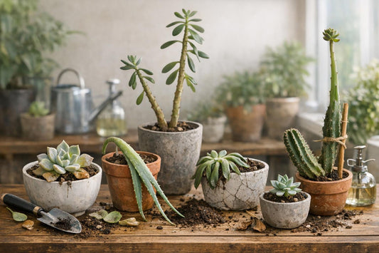 Ma plante grasse devient molle ou monte en flèche : que faire ?