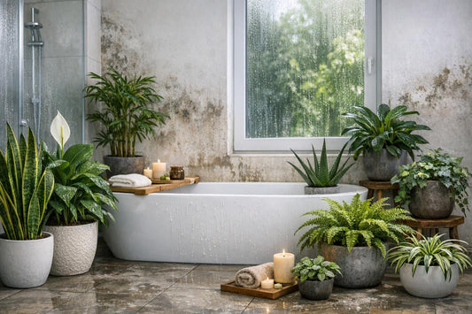 Moisissures et humidité : les plantes qui assainissent votre salle de bain