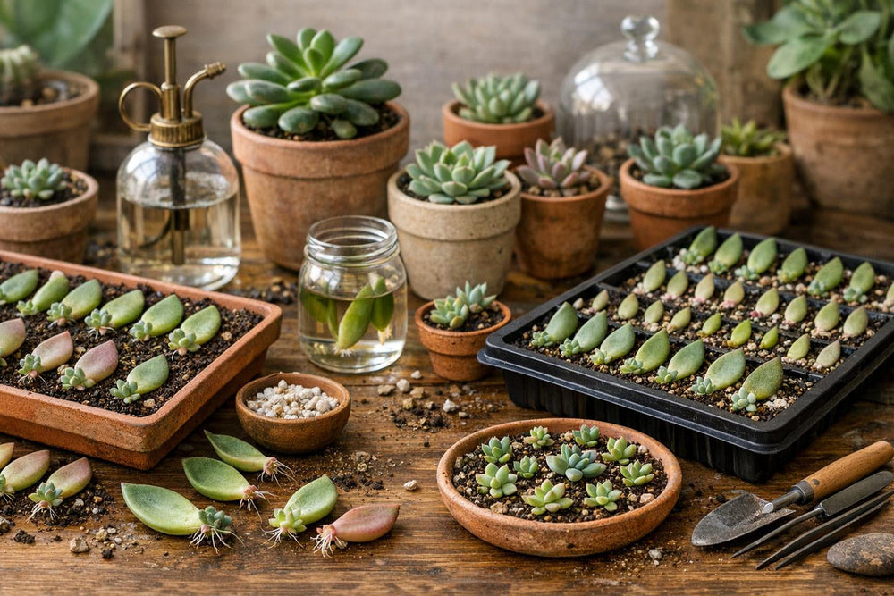 Multiplier ses plantes grasses  l'infini : le tuto bouturage par feui   Bakker.com