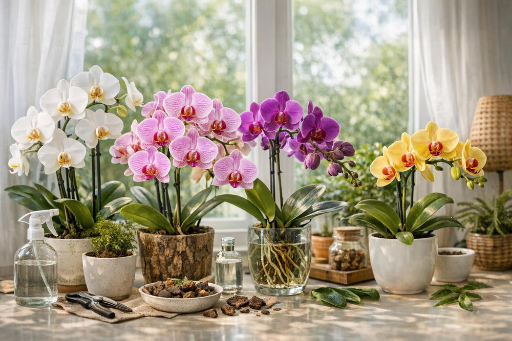 Orchidées (Phalaenopsis) : arrêtez d'avoir peur ! le guide d'entretien ultra-simple