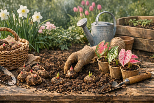 Planter des tubercules de Caladium : quand et comment les réveiller au printemps ?