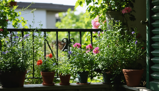 Plantez vos fleurs de balcon et profitez d'un plaisir immédiat.