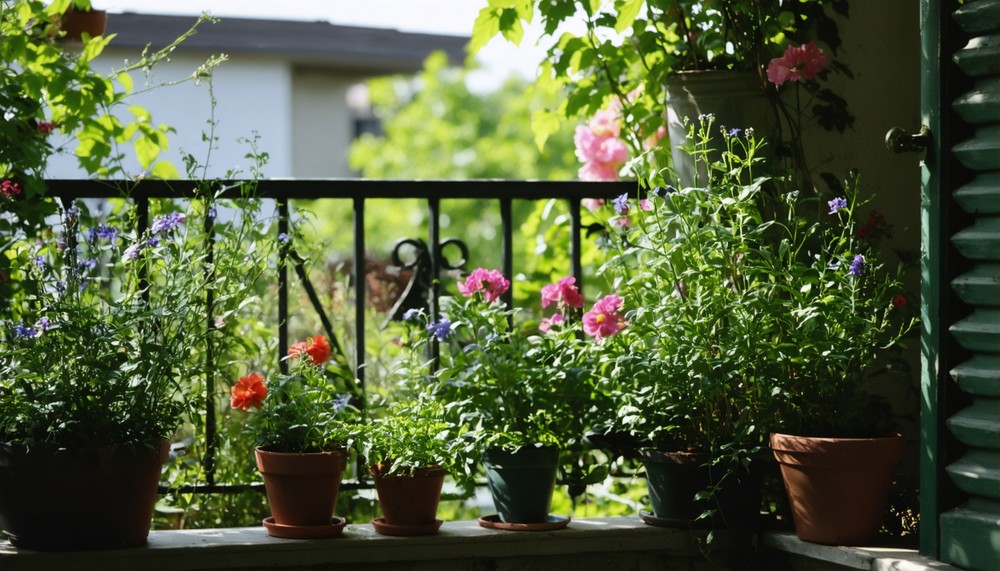 Plantez vos fleurs de balcon et profitez d'un plaisir immédiat.