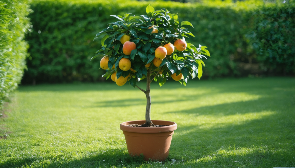 Plantez votre arbre fruitier en pot et profitez de vos propres récoltes sans attendre