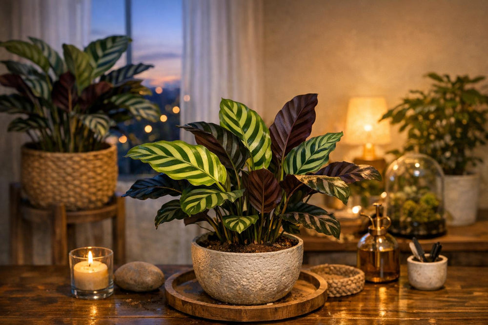 Pourquoi mon calathea bouge-t-il la nuit ? tout savoir sur la plante qui prie