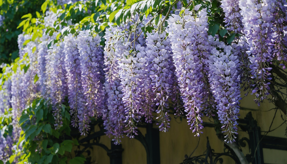 Quelle glycine pour sublimer votre mur ou votre pergola ?