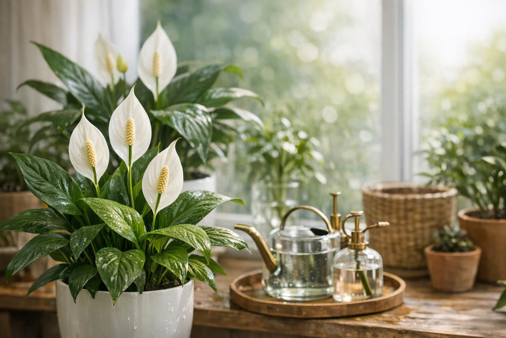 Spathiphyllum (Fleur de Lune) : la plante fleurie qui vous dit quand elle a soif