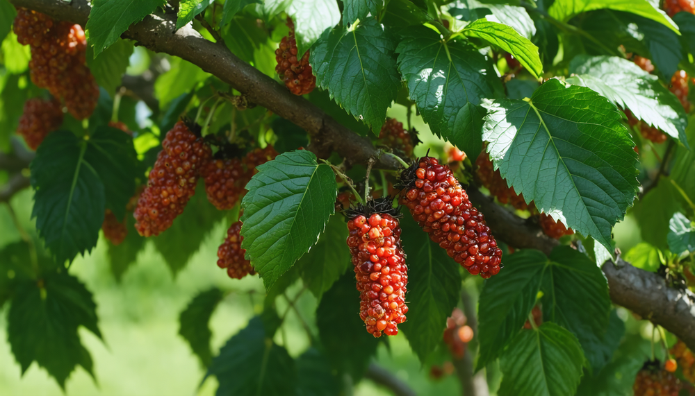 Transformez votre extérieur en un coin gourmand avec un mûrier