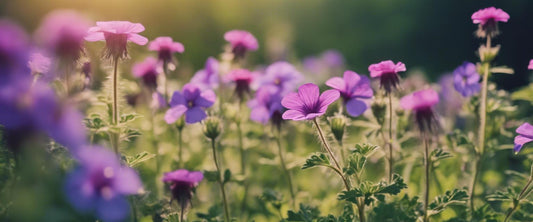 Planter des géraniums en pleine terre