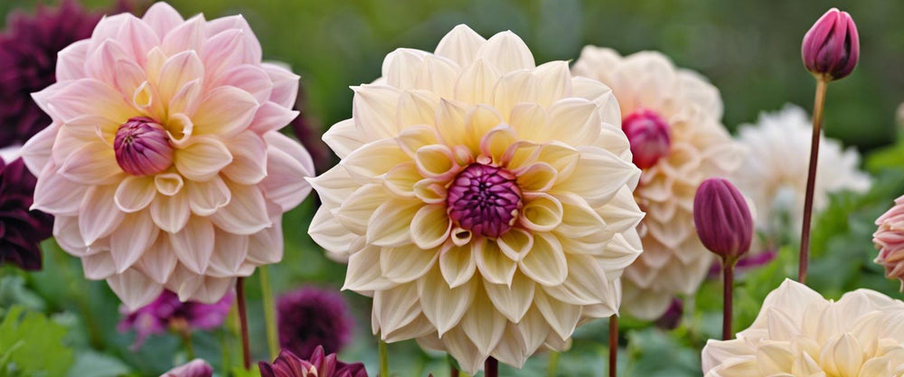 Plantez vos dahlias et profitez d'une floraison spectaculaire sans effort.