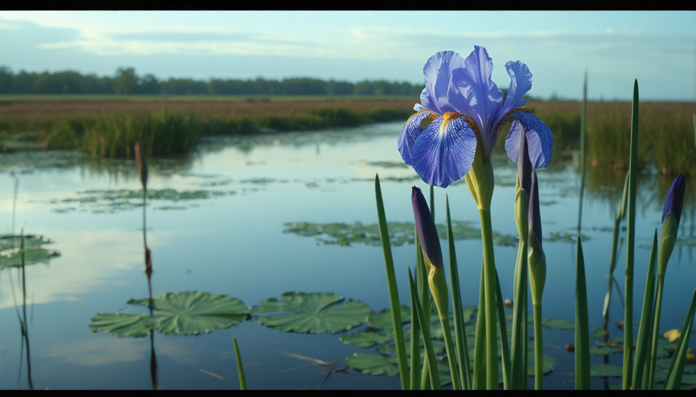 Plantez votre iris des marais et profitez d'un coin de nature en un clin d'œil.