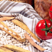 Graines de haricots - Haricot à rames Haricot Maïs type tarbais - Phaseolus vulgaris haricot maïs type tarbais