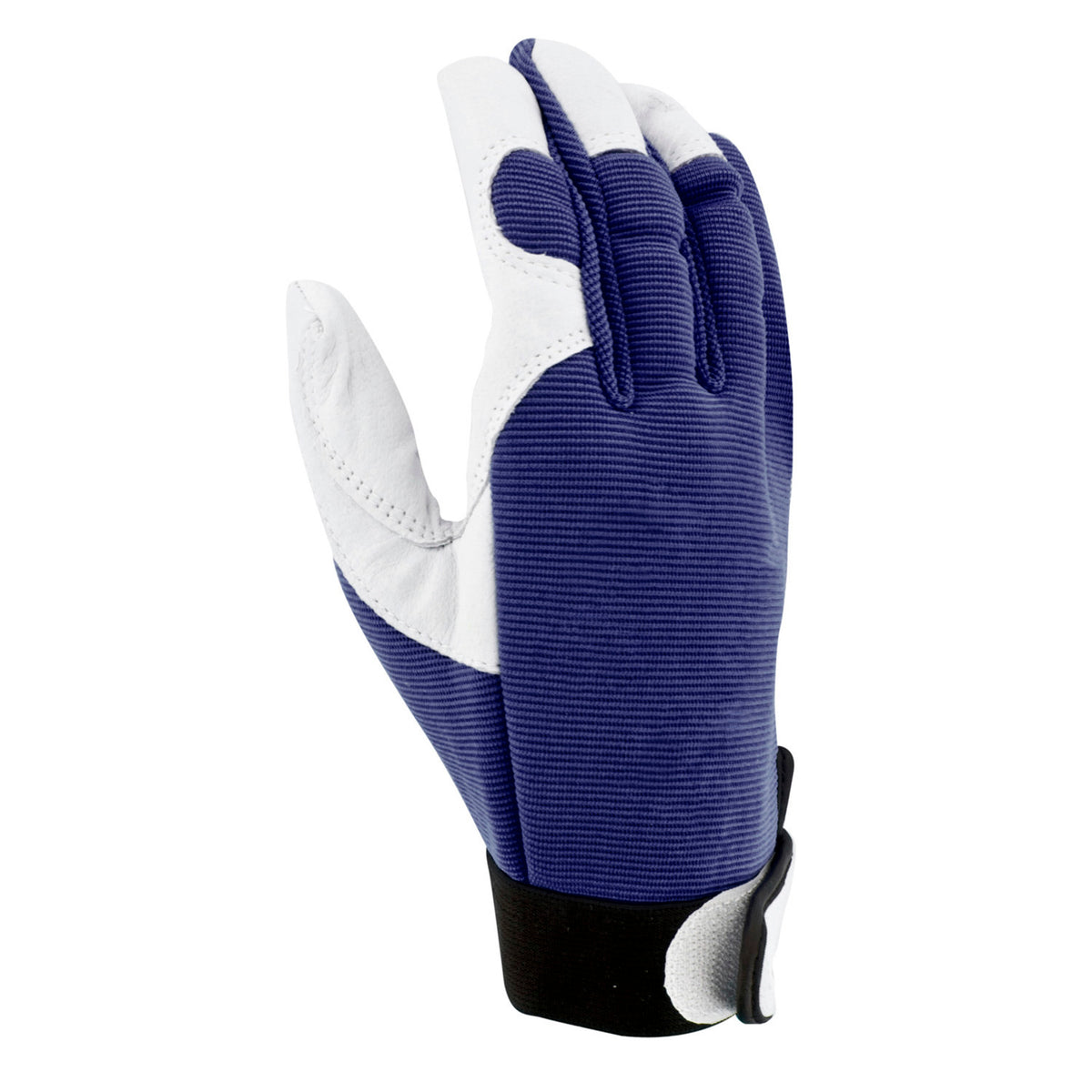 Gant Jardy en cuir de jardin bleu marine - Bakker