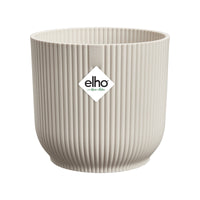 Cache-Pot Vibes fold rond Blanc lin ELHO - Bakker