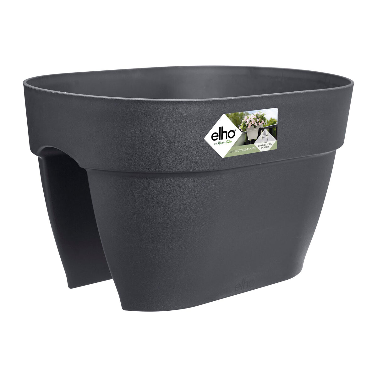  - Balconière  Vibia Campana Flower Bridge Anthracite - Jardinières et bacs à fleurs