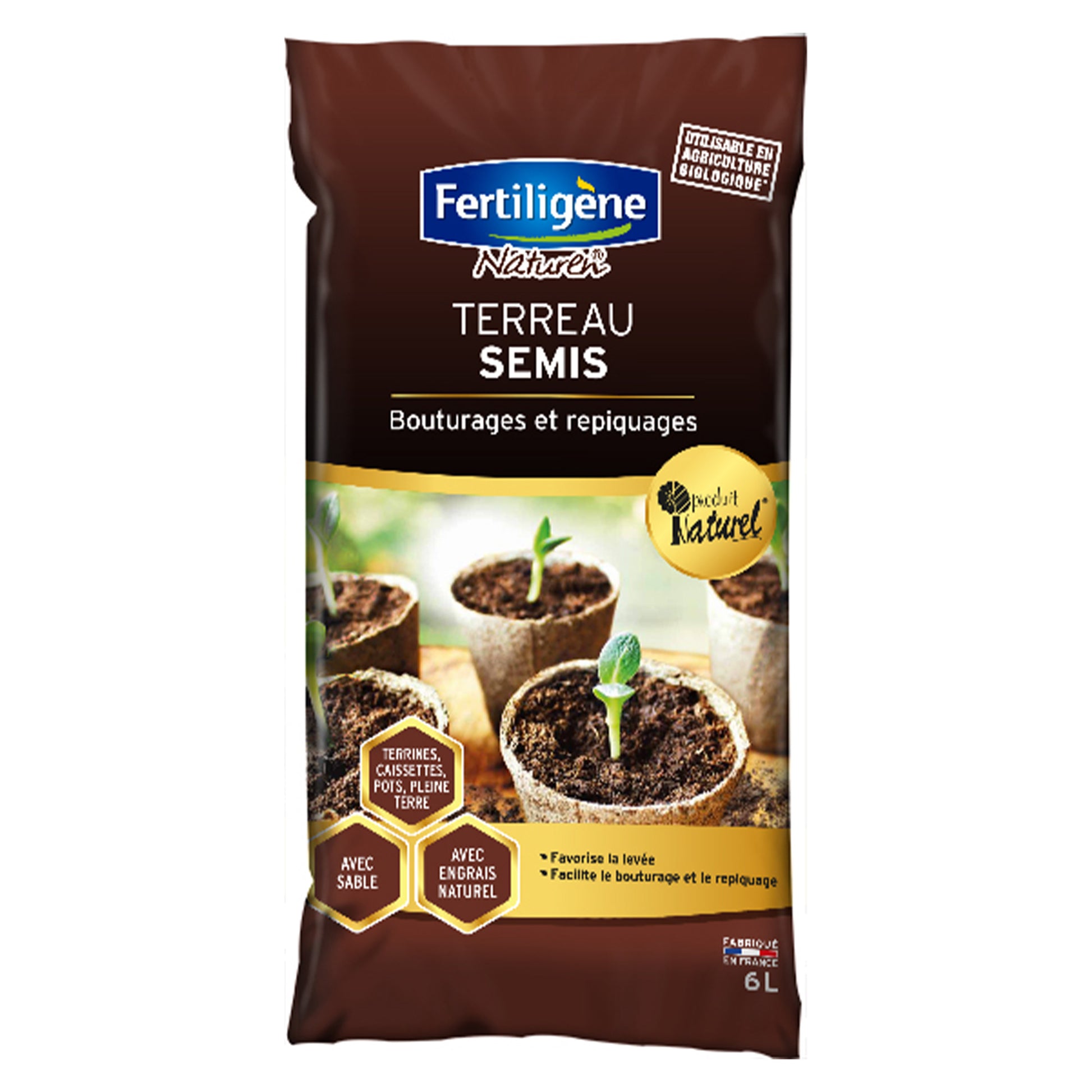 Terreau semis FERTILIGENE - Bakker