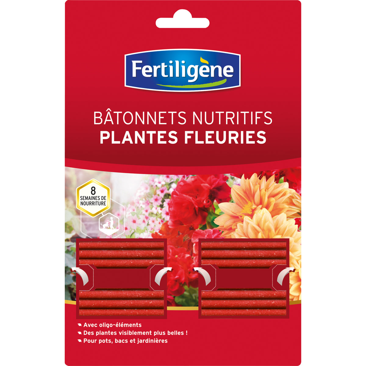40 Bâtonnets Plantes fleuries FERTILIGENE - Bakker