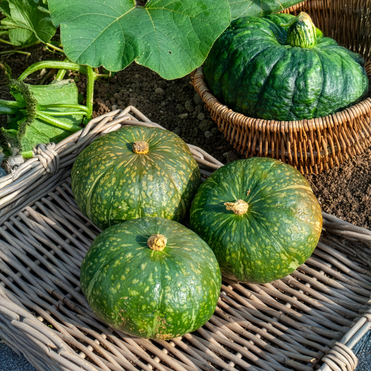 Courge Delicata - Cucurbita delicata Delica  Moretti - Bakker