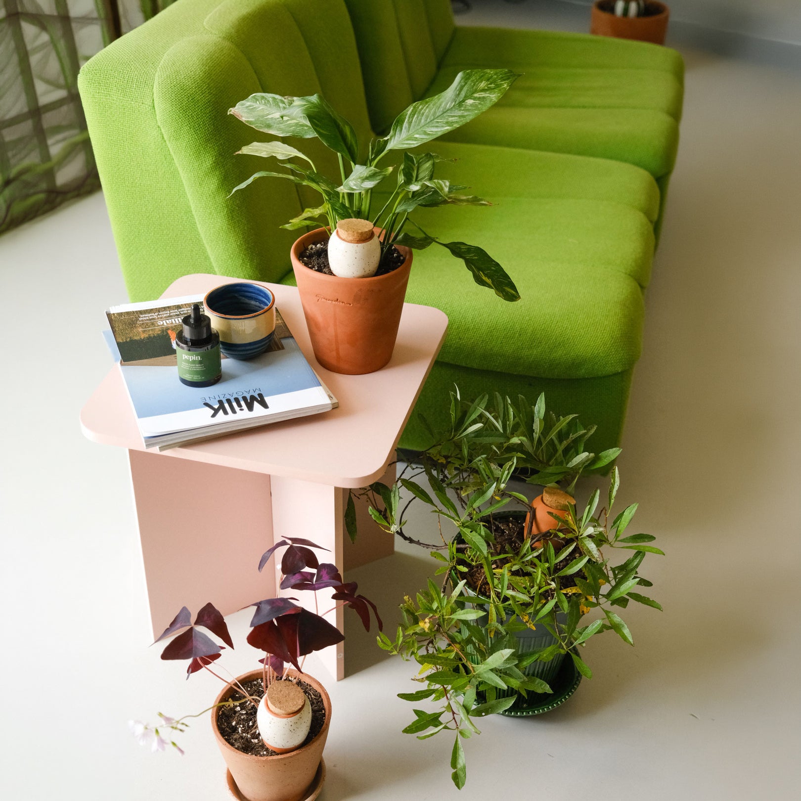 Vente Olla hydratante blanc grainé - 