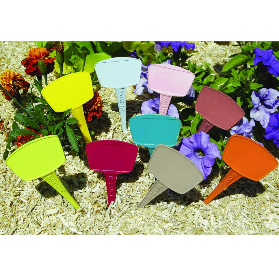 16 Etiquettes à planter mix couleurs pastels - Bakker