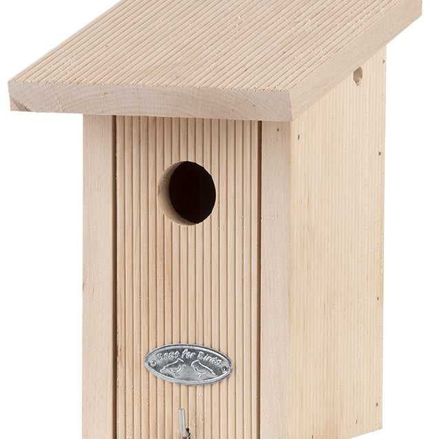  - Nichoir en bois naturel - Nichoirs et articles pour les oiseaux
