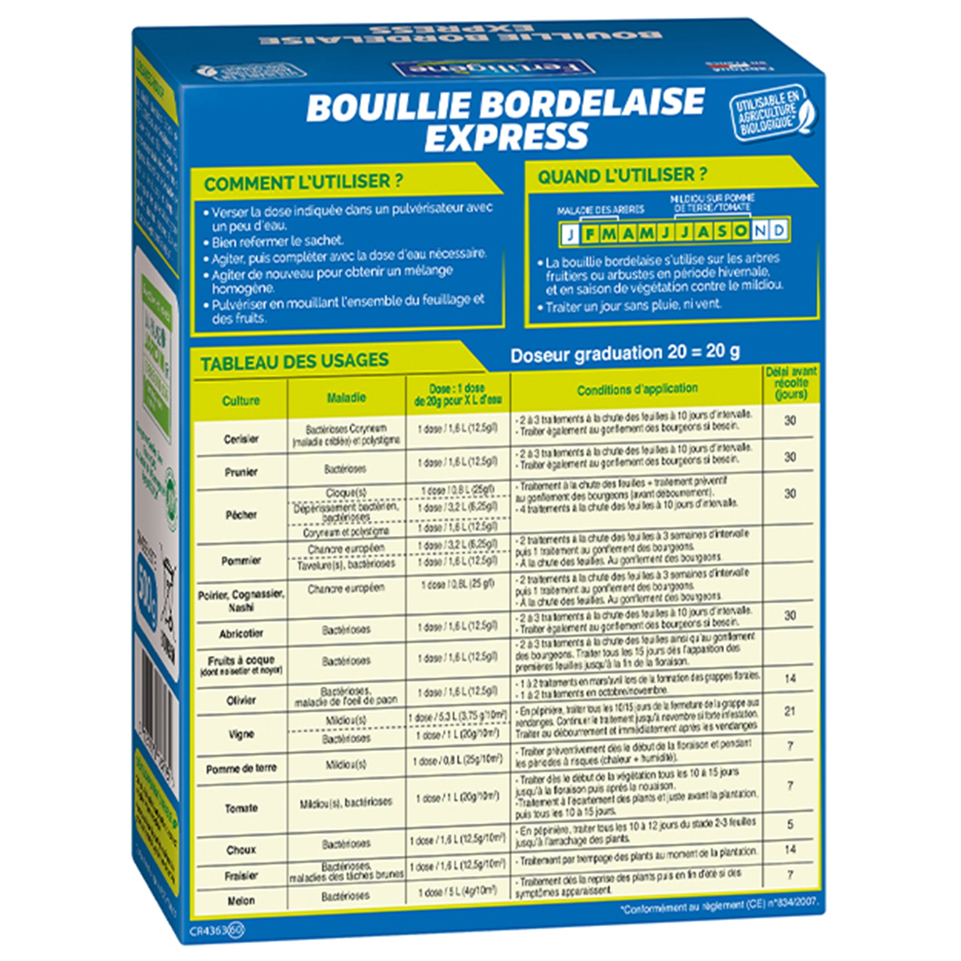 Bouillie bordelaise express FERTILIGENE -  - Bakker