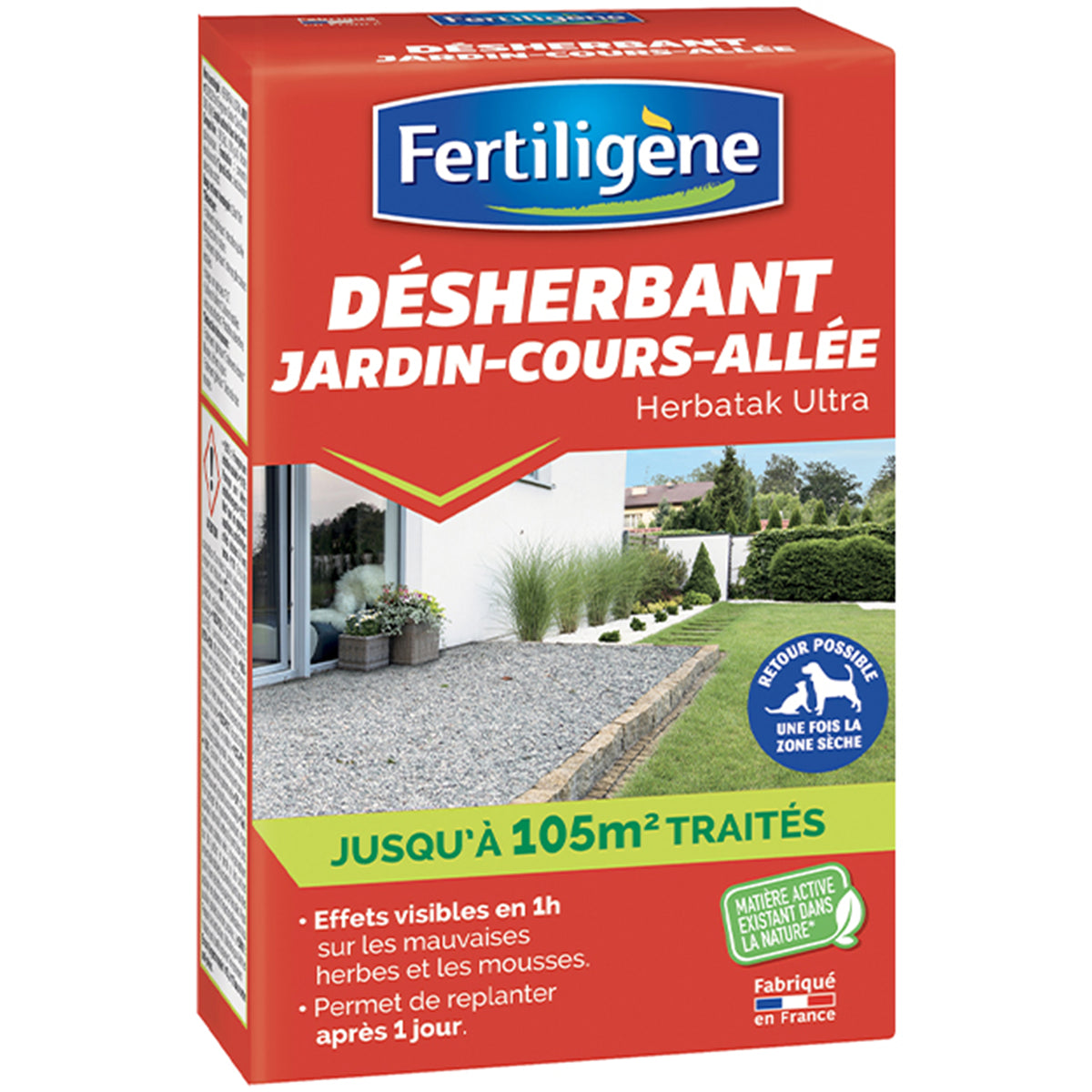 Désherbant jardin-cours-allée FERTILIGENE - Bakker