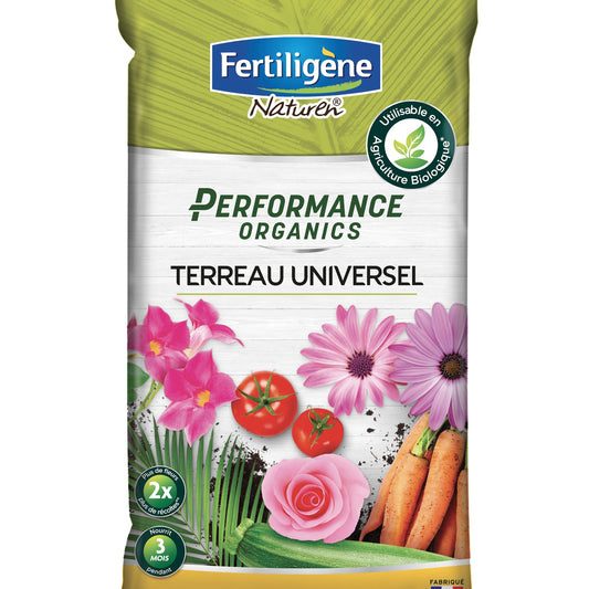 Terreau universel Performance Organics FERTILIGENE - Bakker