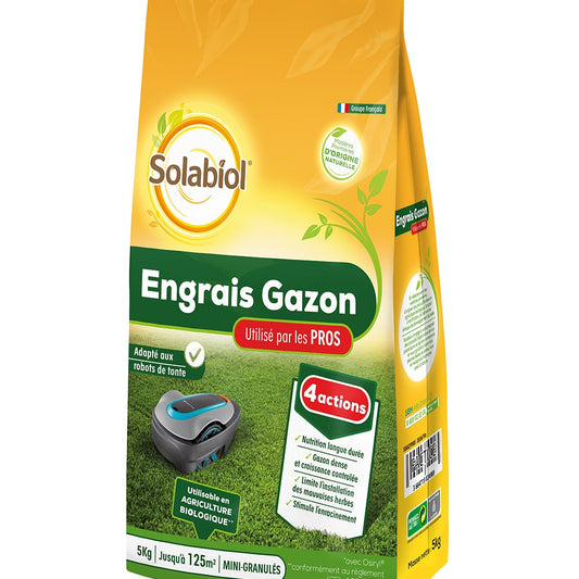Engrais gazon professionnel SOLABIOL - Bakker