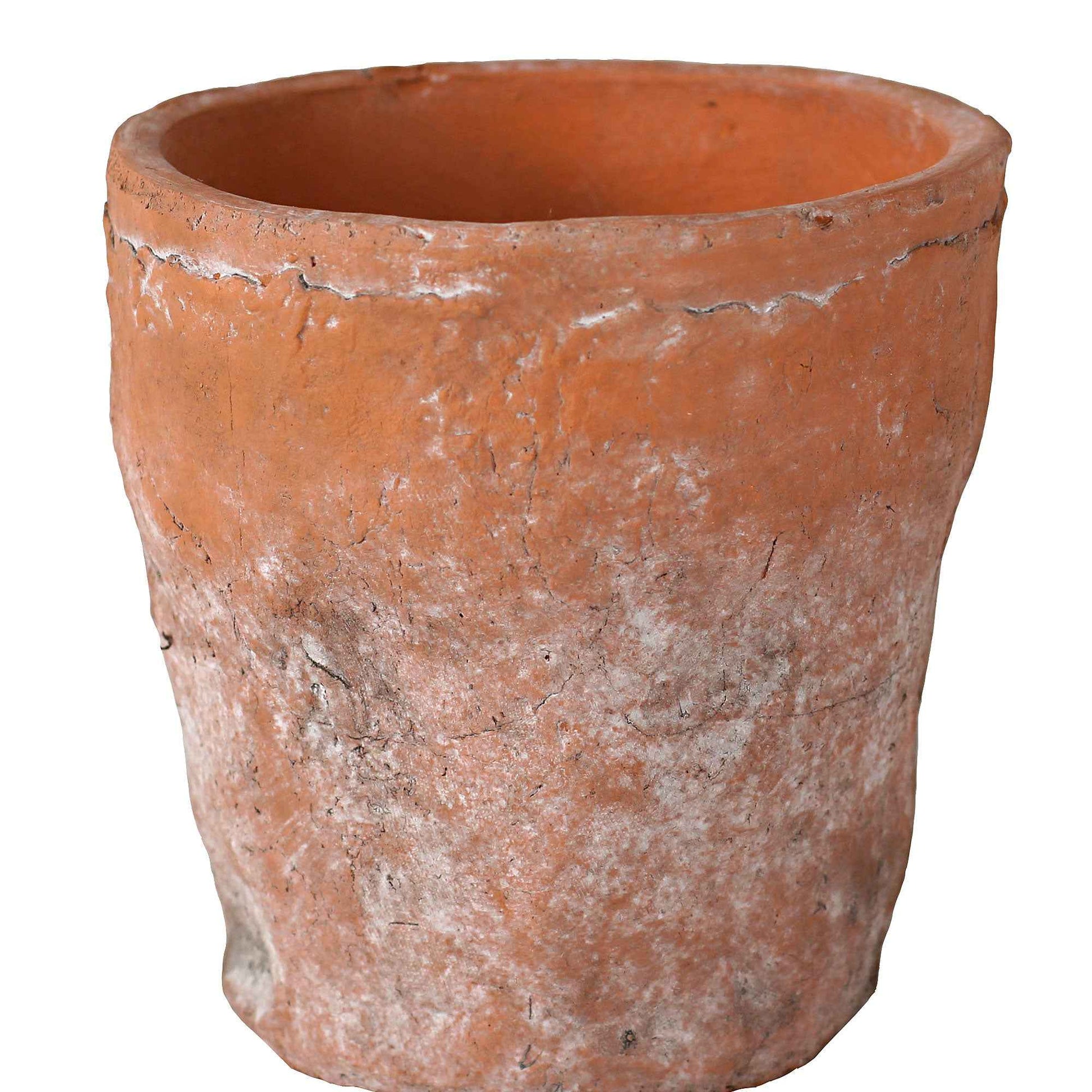 TS pot de fleurs Nature rond terre cuite - Pot pour l'intérieur - Petits pots d'intérieur